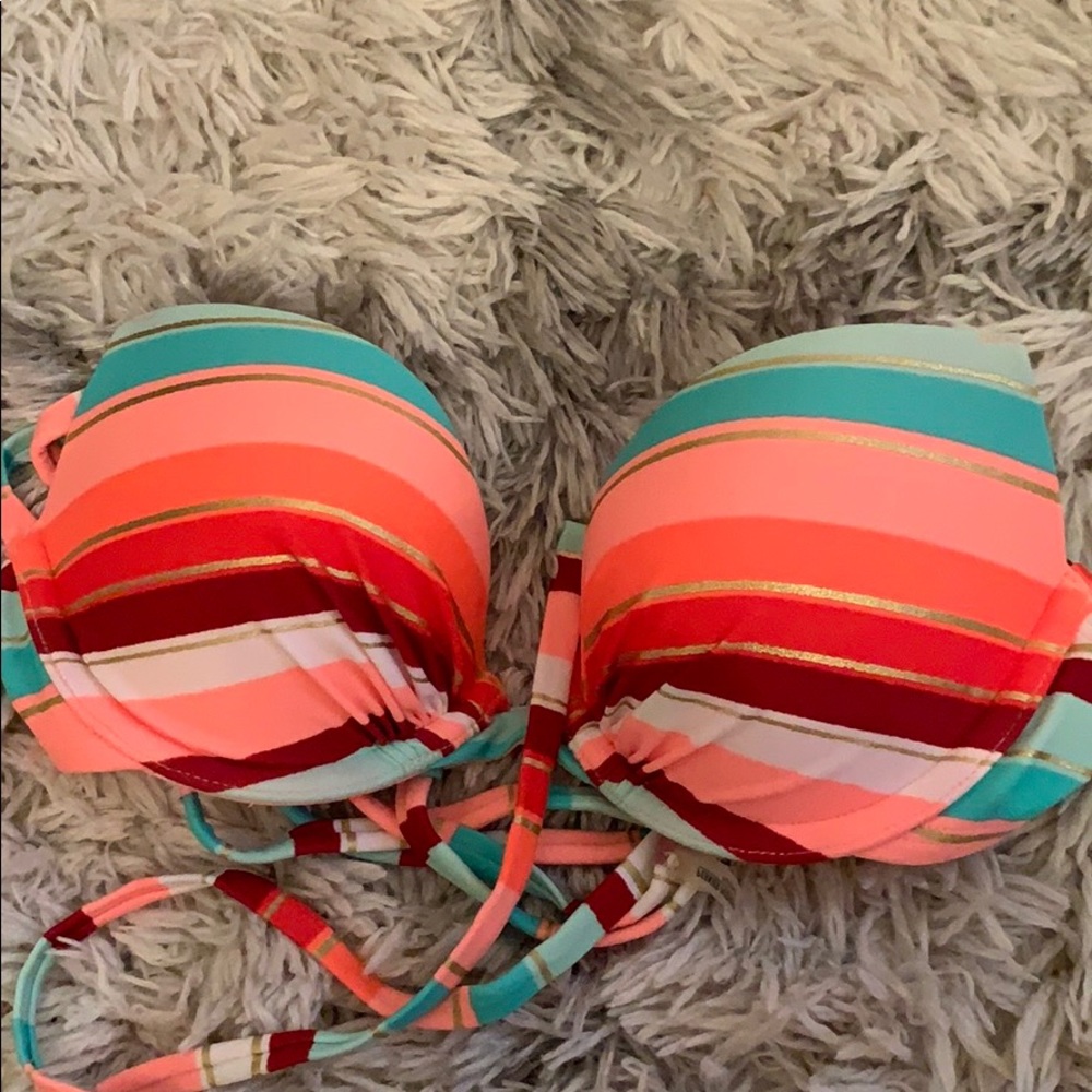 Strappy cup bikini top